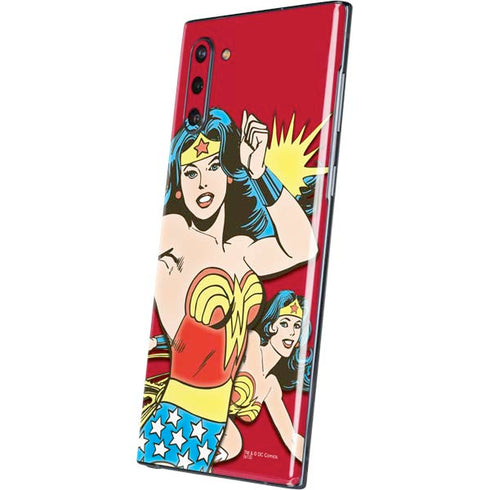 DC Comics Wonder Woman Vintage Action pose Galaxy Note 10 Skin